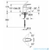 Grohe Euroeco bateria umywalkowa DN 15 bez zestawu odpływowego 32734000